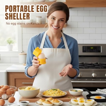 Effortless Egg Separation Tool – Stainless Steel Egg Opener
