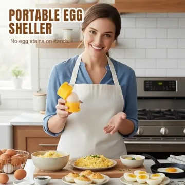 Effortless Egg Separation Tool – Stainless Steel Egg Opener