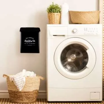 Stylish MONJITA Magnetic Lint Bin for Efficient Laundry Organization