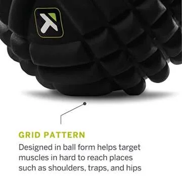 Trigger Point GRID X Massage Ball for Deep Tissue Relief