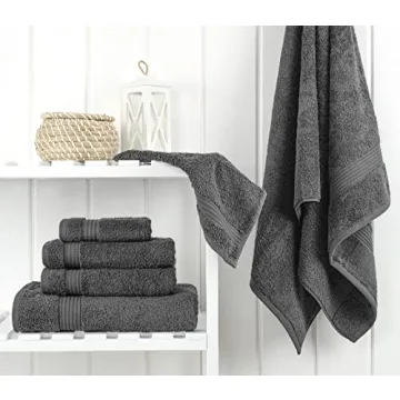 Cotton Paradise 6 Piece Turkish Towel Set Soft Absorbent