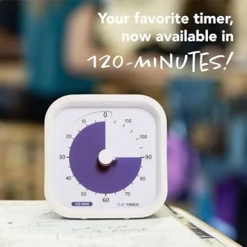 Time Timer 120 Minute MOD Education Edition — Visual Timer with Desktop Software for Kids Classroo...