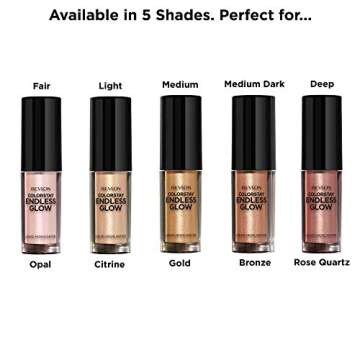 Revlon Endless Glow Liquid Highlighter in Citrine, 0.3 oz