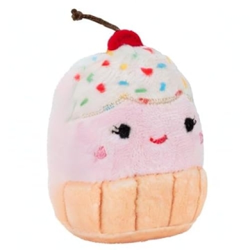 Squishville by Original Squishmallows Sweet Tooth Squad Plush - 2-Inch Bernice, Chanel, Cinnamon, Carmelita, Maya & Clara Plush - Toys for Kids
