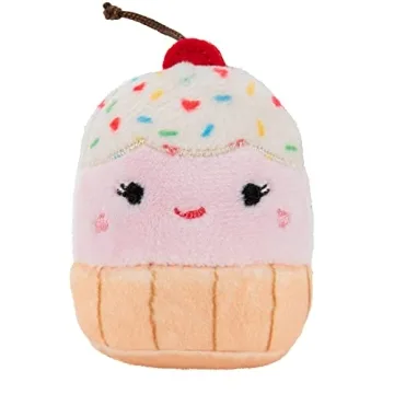 Squishville by Original Squishmallows Sweet Tooth Squad Plush - 2-Inch Bernice, Chanel, Cinnamon, Carmelita, Maya & Clara Plush - Toys for Kids