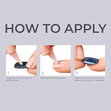 KISS Salon Acrylic French, Press-On Nails, Nail glue included, 'Hype', Light Neon Yellow, Medium Siz...