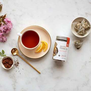 Munchkin® Milkmakers® Organic Prenatal Tea for Morning Sickness & Nausea Relief, With Ginger & Red Raspberry Leaf, 12 Count