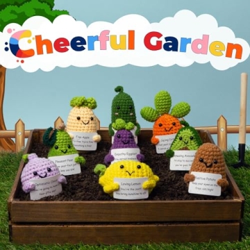 Cheerspace Crochet Potato Bulk - Emotional Support Veggies