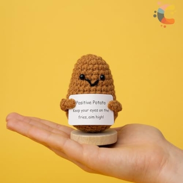 Cheerspace Crochet Potato Bulk - Emotional Support Veggies
