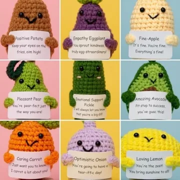 Cheerspace Crochet Potato Bulk - Emotional Support Veggies