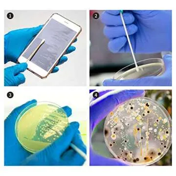 Bacteria Science Kit with Petri Dishes and Agar