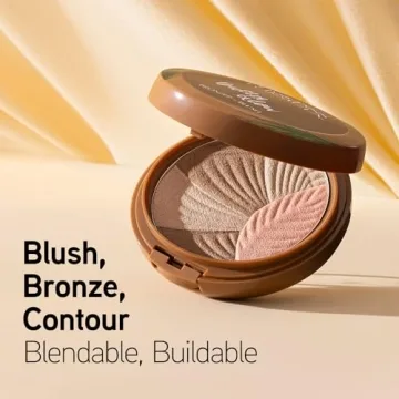 Physicians Formula Butter Glow Bronzer + Blush, Ultra Creamy 2-in-1 Formula, Illuminating & Moisturizing Butter Blend - Healthy Glow