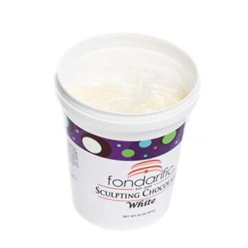 Fondarific Sculpting Chocolate White, 2 Lb