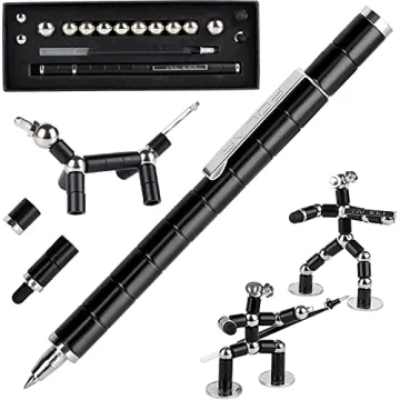 Magnetic Multifunctional Fidget Pen for Stress Relief and Fun