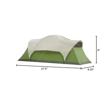 Coleman 8-Person Montana Tent Easy Setup Weatherproof