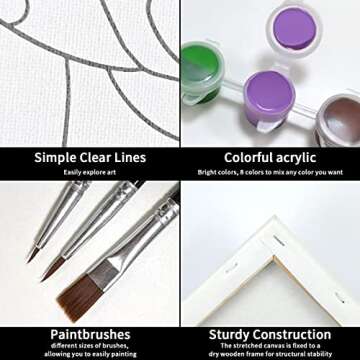 VOCHIC Canvas Painting Kit - Fun for All Ages!