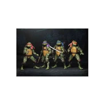 Teenage Mutant Ninja Turtles 90's Movie Leonardo 6.5-inch Action Figure by NECA Reel Toys 2019 GameStop Exclusive