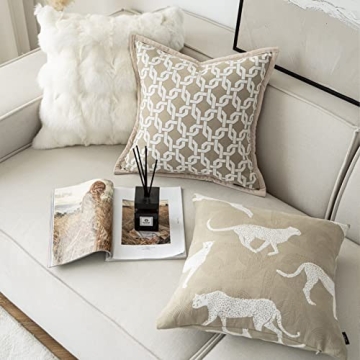 Croker Horse Luxury Throw Pillow Cover 20x20 Inches