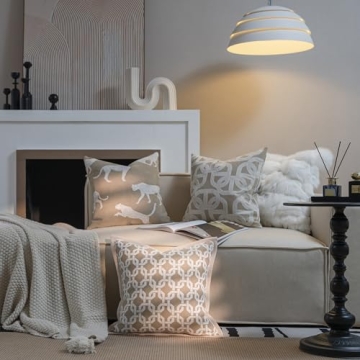 Croker Horse Luxury Throw Pillow Cover 20x20 Inches