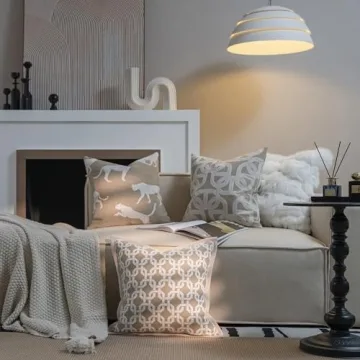 Croker Horse Luxury Throw Pillow Cover 20x20 Inches