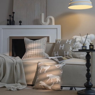 Croker Horse Luxury Throw Pillow Cover 20x20 Inches