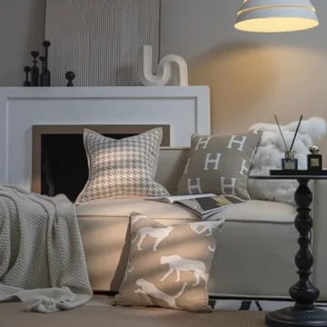 Croker Horse Luxury Throw Pillow Cover 20x20 Inches