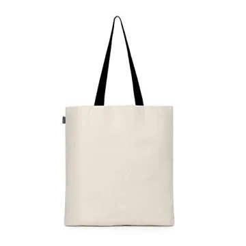 Ecoright Aesthetic Canvas Tote Bag for Women, Reusable Cotton Tote Bag for Grocery, Secret Santa Gifts, Christmas Gifts