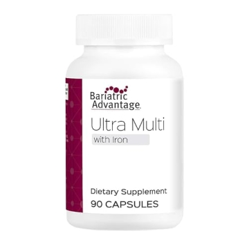 Bariatric Advantage Ultra Multivitamin with Iron - Ultra Multi with Iron - Capsule Format Multivitam...