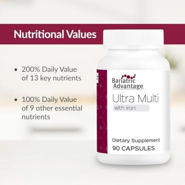 Bariatric Advantage Ultra Multivitamin with Iron Capsules