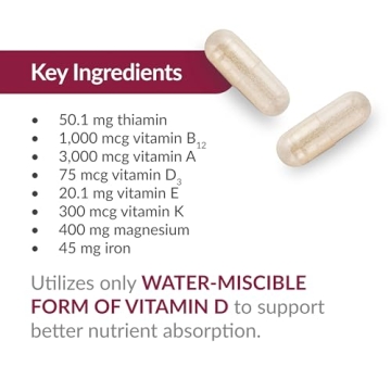 Bariatric Advantage Ultra Multivitamin with Iron Capsules