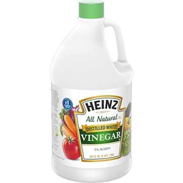Heinz All Natural Distilled White Vinegar with 5% Acidity (64 oz Jug)