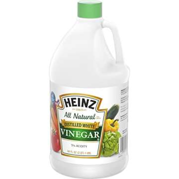 Heinz All Natural Distilled White Vinegar with 5% Acidity (64 oz Jug)