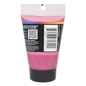 Artesprix Iron-on-Ink Sublimation Acrylic Paint - Vibrant Pink - 2 Fl Oz