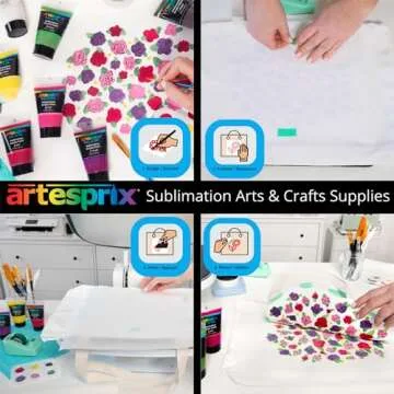 Artesprix Iron-on-Ink Sublimation Paint - Vibrant Pink 2 Fl Oz