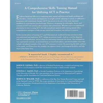 Learning ACT: An Acceptance and Commitment Therapy Skills Training Manual for Therapists