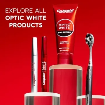 Colgate Optic White Overnight Teeth Whitening Pen, Teeth Stain Remover to Whiten Teeth, 35 Nightly Treatments