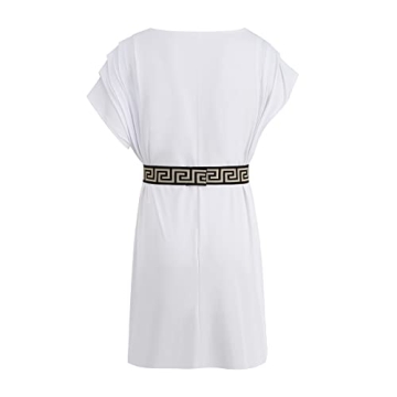 HAPNBCELE Toga Costume for Men - Elegant Roman Style