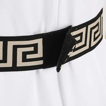 HAPNBCELE Toga Costume for Men - Elegant Roman Style