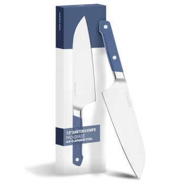 Misen Japanese Santoku Chef Knife - Razor Sharp Kitchen Tool