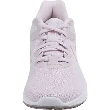 NIKE Women's Race Running Shoe, Lt Violet Champagne White, 7