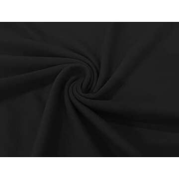 sexycherry Casual Black 2 Piece Sets Sweatsuits for Women Long Sleeve One Off Shoulder Long Pants Wide Leg Loose Oufits Joggers with Pockets (Medium)