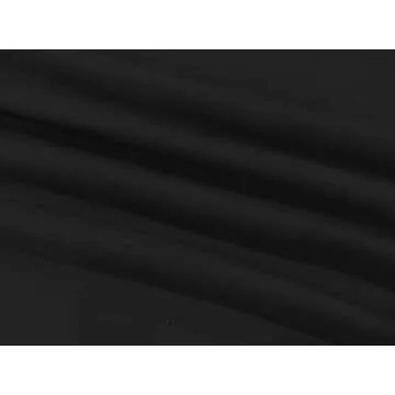 sexycherry Casual Black 2 Piece Sets Sweatsuits for Women Long Sleeve One Off Shoulder Long Pants Wide Leg Loose Oufits Joggers with Pockets (Medium)