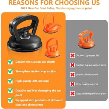 JONURMAFY Dent Remover Tool Kit - Car Repair Made Easy