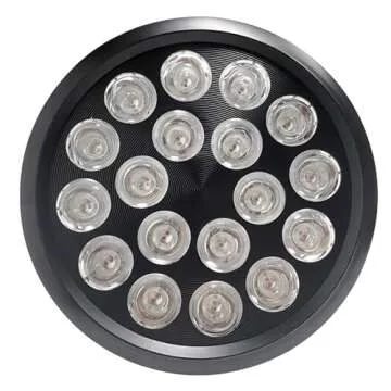 HIGROW LED Aquarium Blue Light Blub, 18W (36W Equivalent) LED Plant Grow Light Bulb with 450-460nm Blue LEDs for Indoor Plants Veg and Aquarium Plants Growing