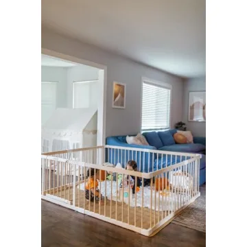HARPPA Baby Gate Playpen for Stylish Child Safety