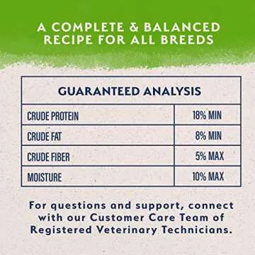 Natural Balance Limited Ingredient Adult Dry Dog Food with Vegan Plant Based Protein and Healthy Grains, Vegetarian Recipe, 24 Pound (Pack of 1)