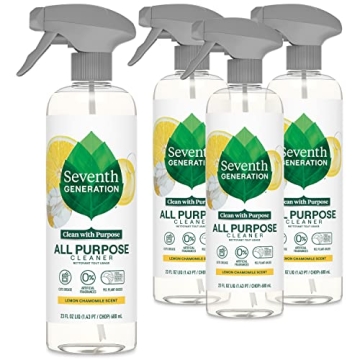 Seventh Generation All Purpose Cleaning Spray Surface Cleaner Lemon Chamomile scent Cuts Grease 23 o...