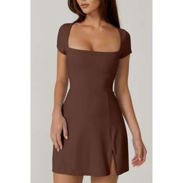 QINSEN Athletic Dress for Women Stylish Tennis Wear