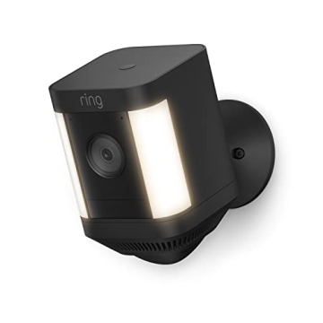Ring Spotlight Cam Plus, Battery | Two-Way Talk, Color Night Vision, and Security Siren (2022 releas...