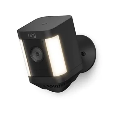 Ring Spotlight Cam Plus, Battery | Two-Way Talk, Color Night Vision, and Security Siren (2022 releas...